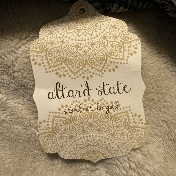 Altar’d State Double Breasted Knit Jacket S - Picture 8 of 9